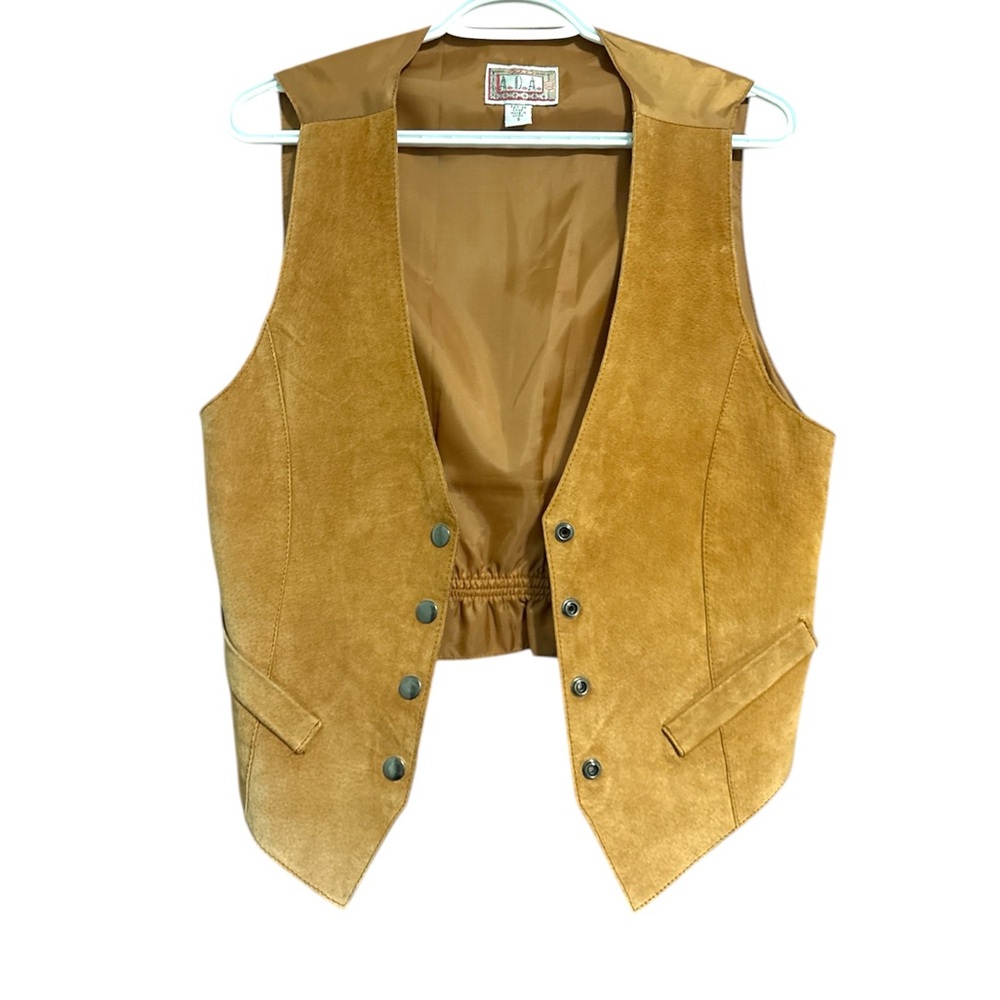 VINTAGE A.D.A. Leather Vest